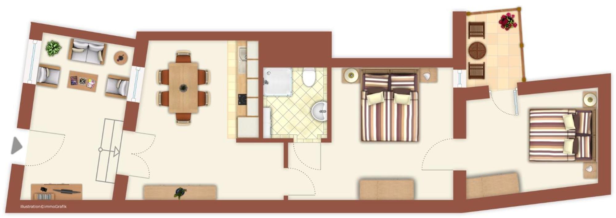 Apartament Blaue Koje Rostock Zewnętrze zdjęcie